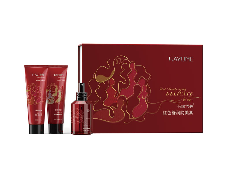 紅色舒潤韻美套